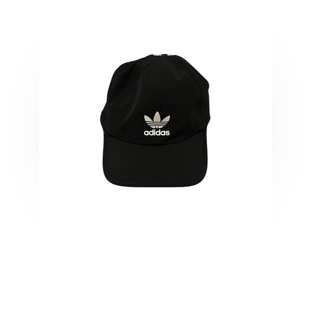 Adidas Triple Stripe Black White Adjustable Athletic Hat Women’s